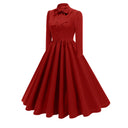 Vintage-Bow-Grace-Midikleid