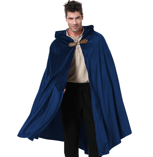 Viking Ranger Style Cape Hooded Cloak