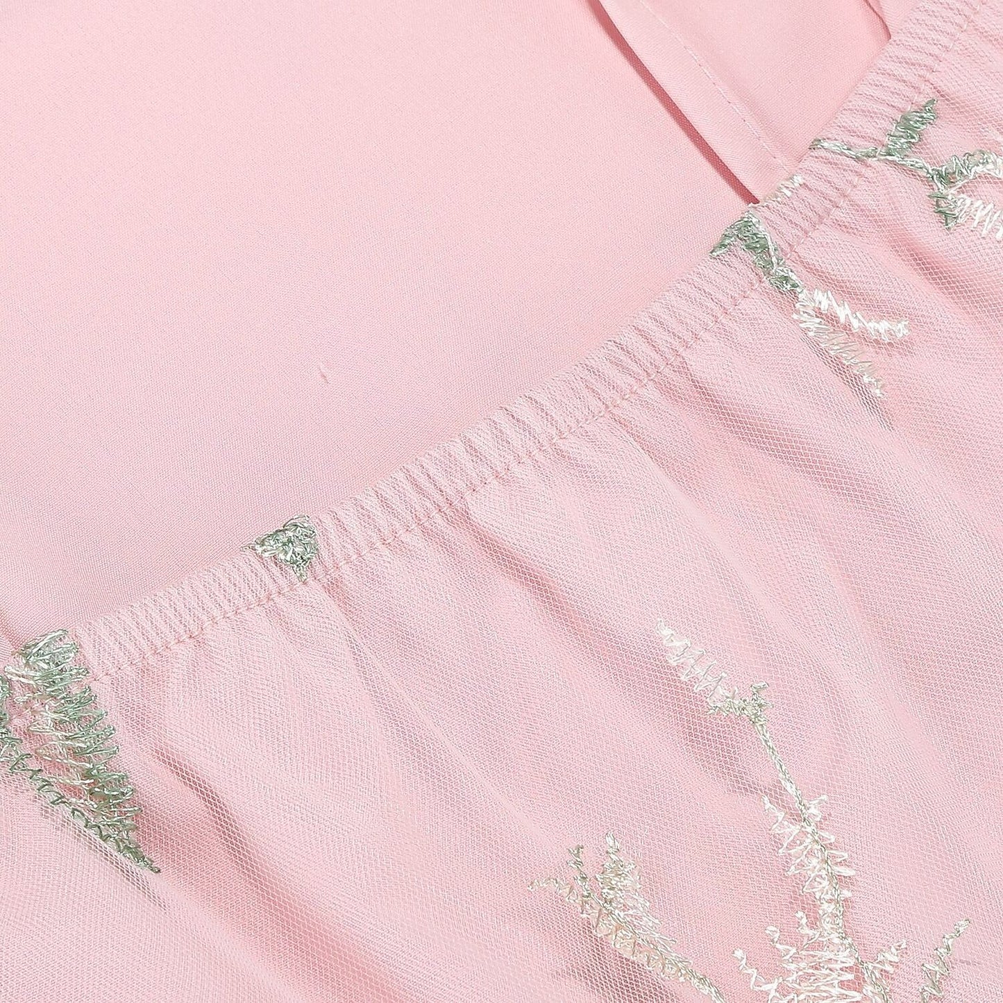 Floral Embroidered Sweetheart Midi Dress