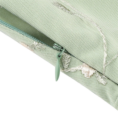 Floral Embroidered Halter Midi Dress