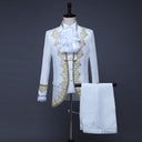 Rococo Style Medieval Coat & Pants Set for Aristocrat Looks - Retrorobe