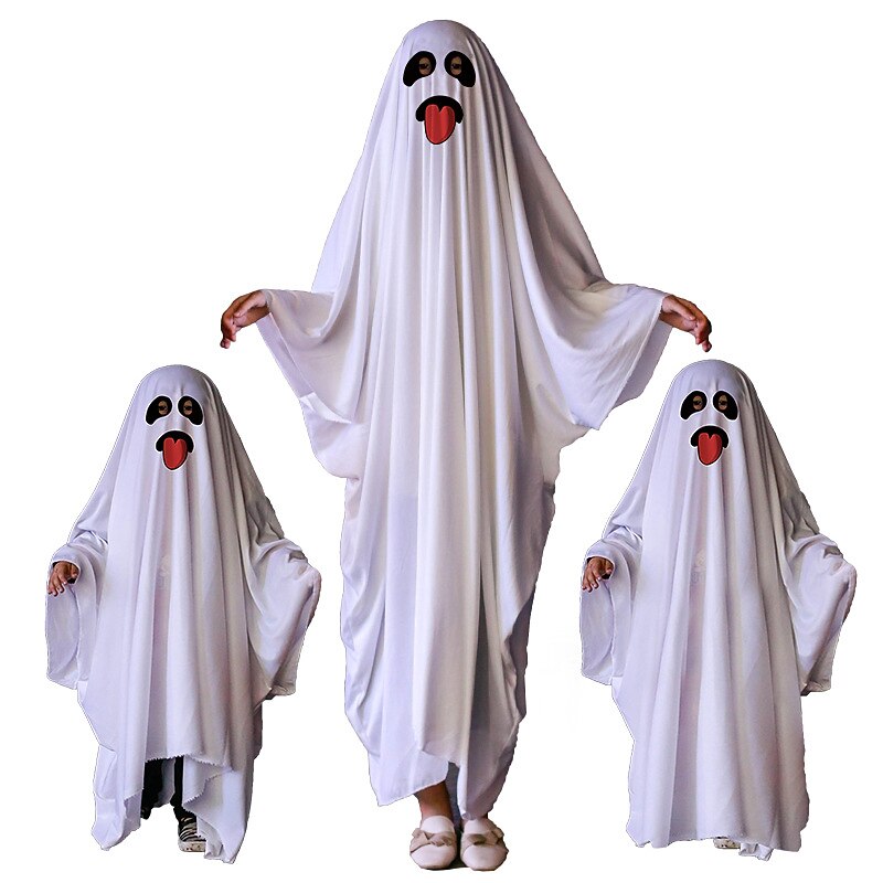 White Sheet Ghost Cape Costume