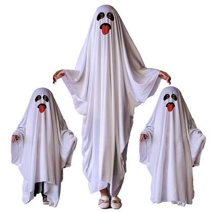 White Sheet Ghost Cape Costume