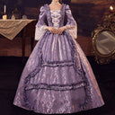 Rococo Brocade Style Ball Dress - Retrorobe
