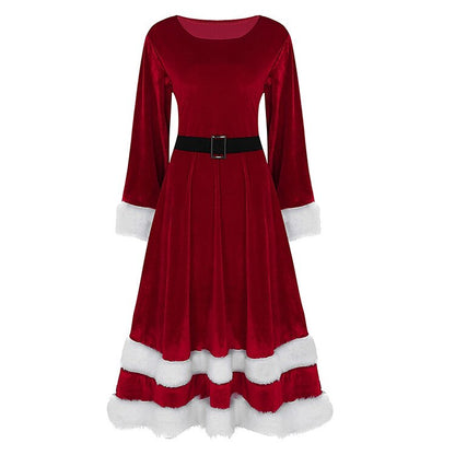 Vintage Mrs. Claus Gown
