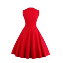 Contrast Polka Grace Midi Dress