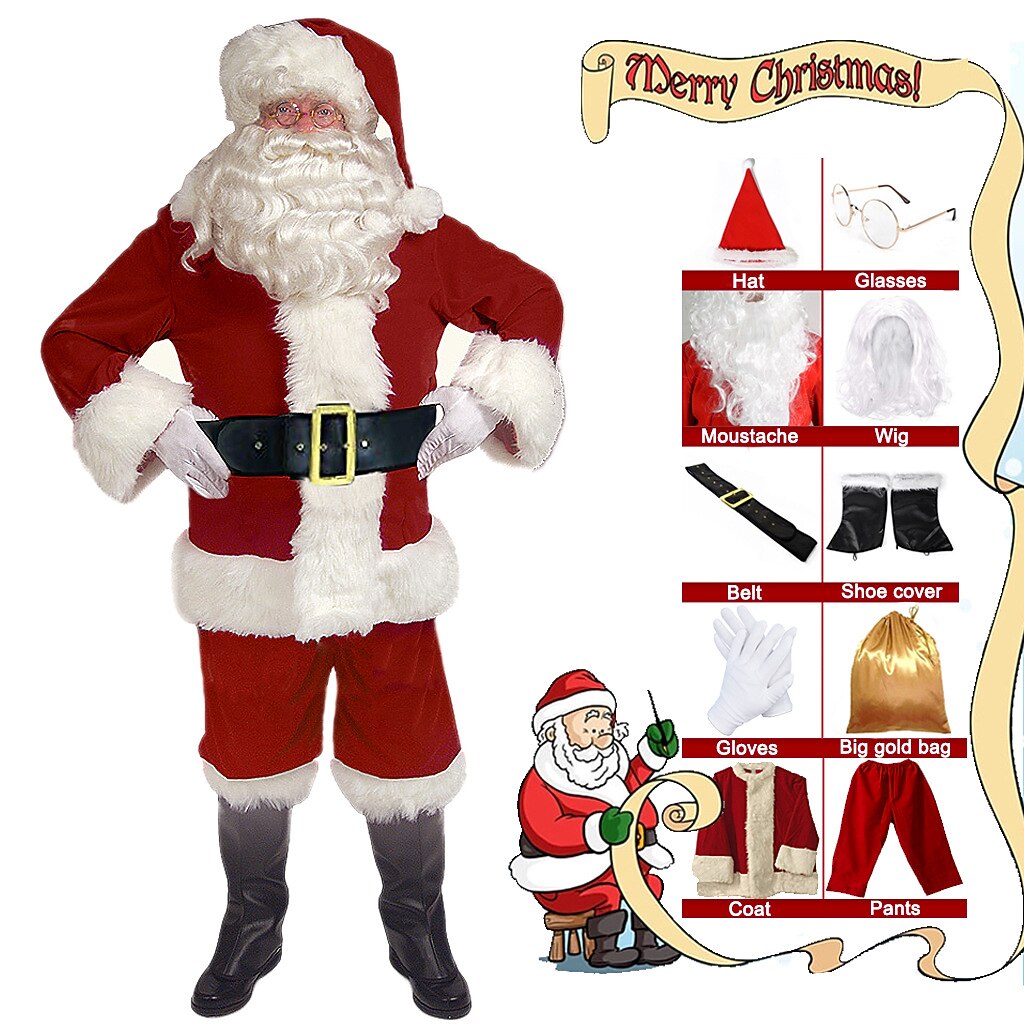 Men's Santa Claus Costume