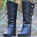 Botas medievales con cordones laterales