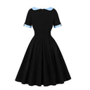 Noir Blue Grace Midi Dress