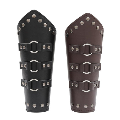 Punk & Gothic Medieval Style Drawstring Bracers