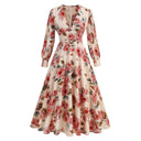 Rose Bloom Grace Midi Dress
