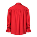Camisa renacentista con volantes