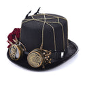 Women's Steampunk Rose Corset 4-Piece Set