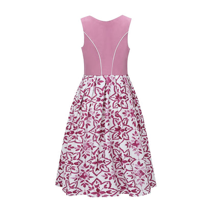 Traditional Bavarian Dirndl Dress with Apron