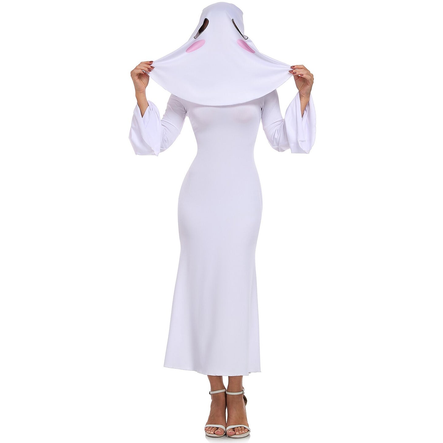 Sexy White Ghost Halloween Dress