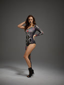 Women's Sugar Skull Bride 3-Piece Halloween Costume Set