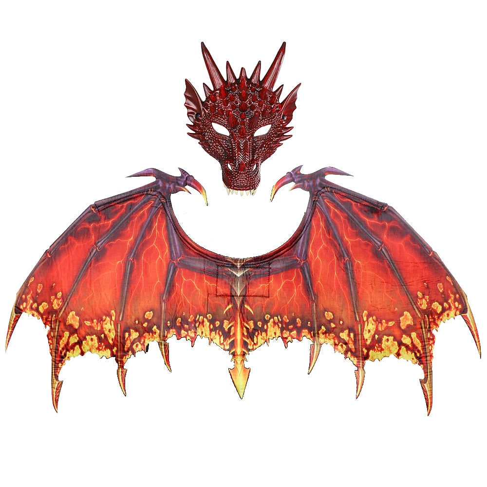 Dragon Wings & Mask Set