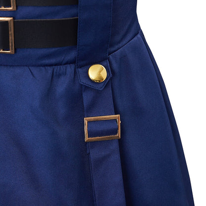 Steampunk Skirt Length Adjustable Skirt With Pocket