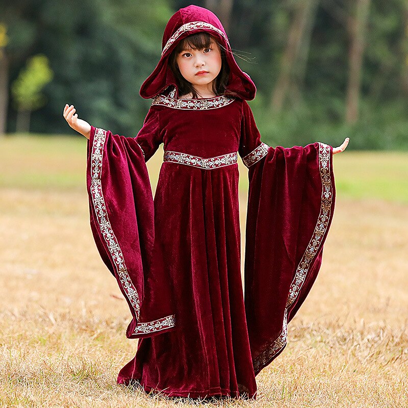 Outlander Witch Valhalla Women & Girls' Halloween Carnival Dress