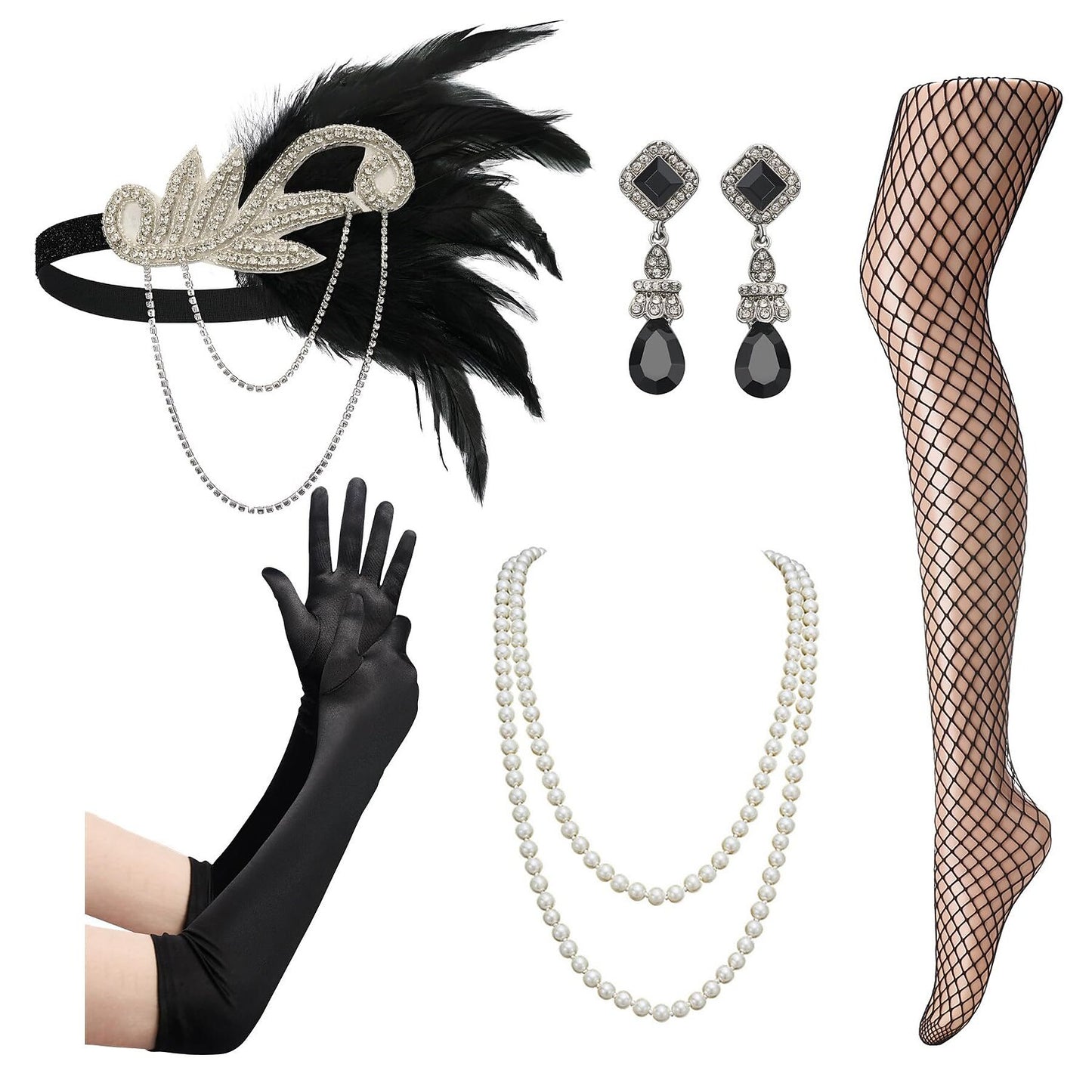 1920s Flapper Accessory Set