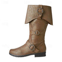 Retro Medieval Renaissance Style Jazz Boots for LARP - Retrorobe