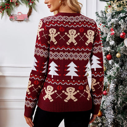 Gingerbread Man Ugly Christmas Sweater
