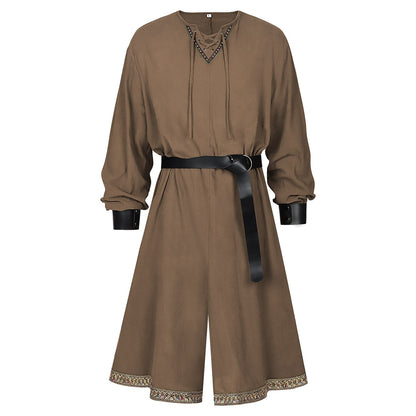 Medieval Viking Tunic Set with Belt
