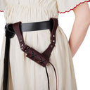 Men's Cream & Brown Medieval Costume Set