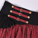 Women's Victorian Vampire Cloak 4-Piece Set