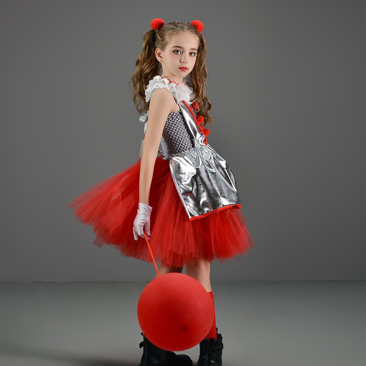 Clown It Halloween Tutu Dress for Kids