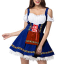 Oktoberfest Beer Costume Dress Dirndl Apron Set - Retrorobe