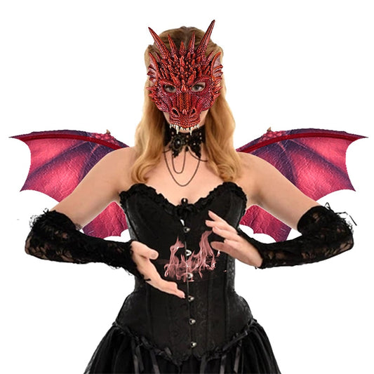 Dragon Wings & Mask Set