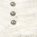 Men's White Gold-Braid Nutcracker 3-Piece Costume Set