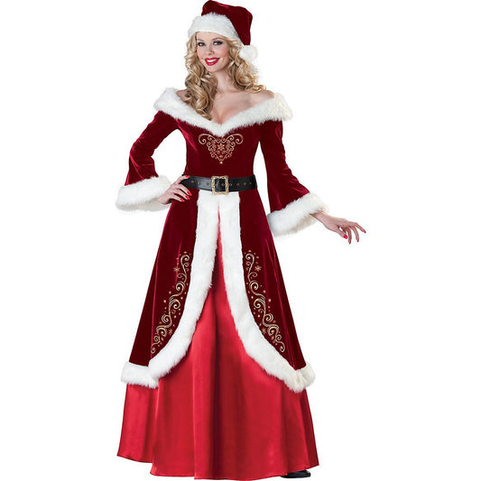 Women's Mrs.Claus Dress Costumes