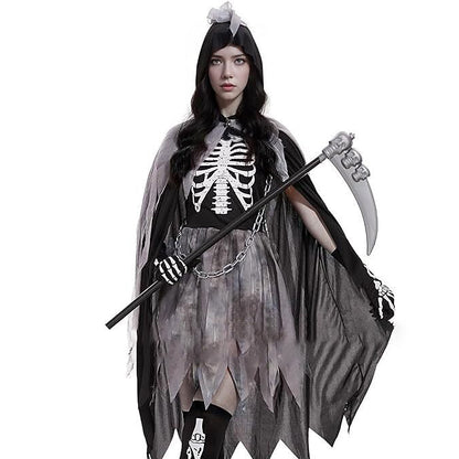 Skeleton Skull Grim Reaper Dress