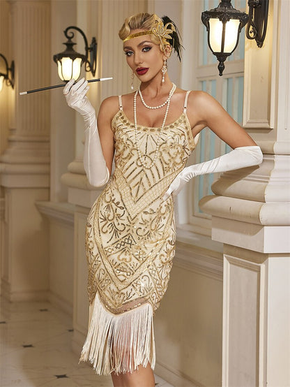 Apricot Gatsby Dress Outfits