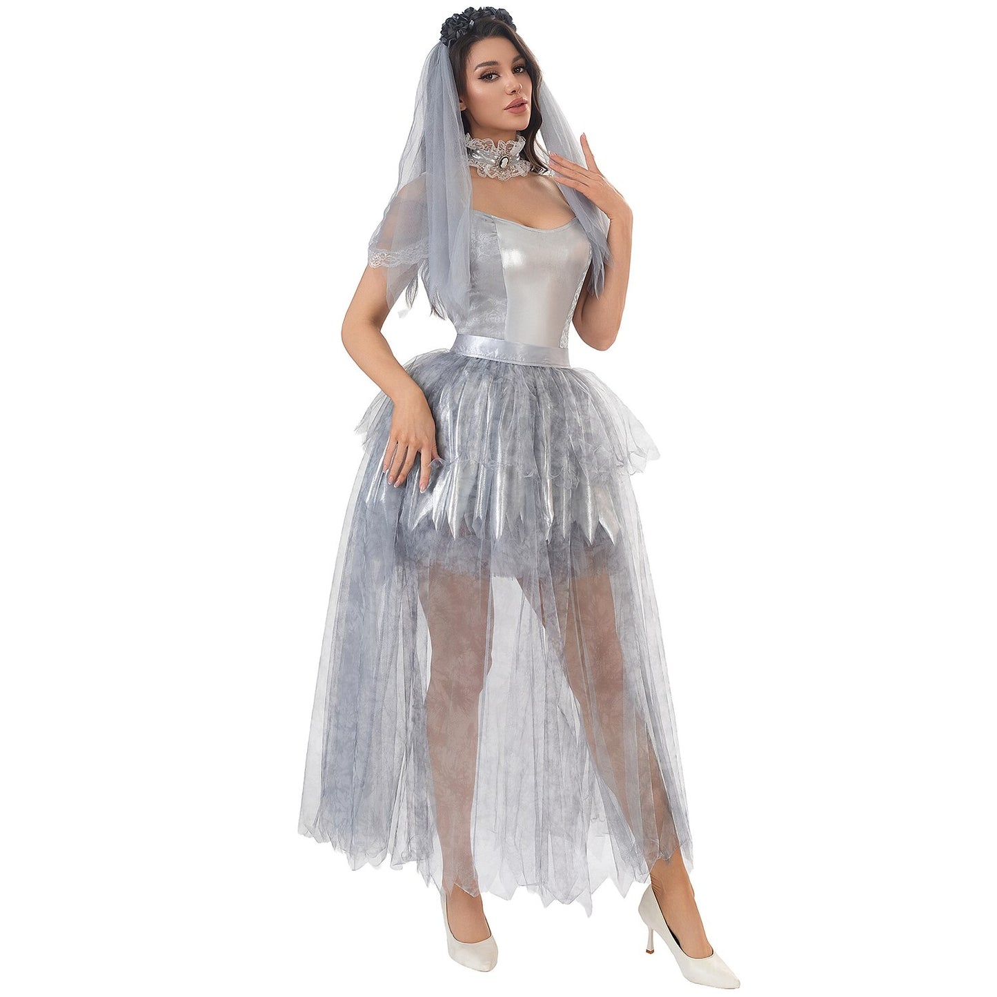 Gothic Ghostly Bride Costume