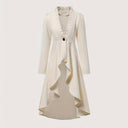 Steampunk High - Low Hem Long Jacket Dress - Retrorobe