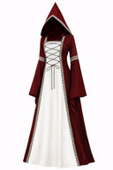 Women’s Hooded Medieval Renaissance Dress