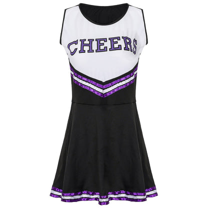 Cheerleader Halloween Cosplay Costume