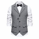 Men's Light Grey 1920s Heritage Gentleman 7-Piece Set