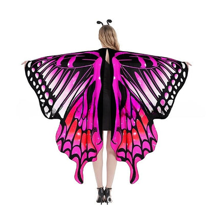 Butterfly Costume with Wings Headband Mask