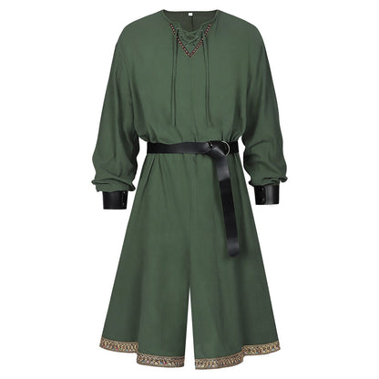 Medieval Viking Tunic Set with Belt