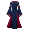 Vestido renacentista bicolor