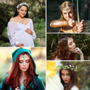 Fairy Leaf Rhinestone Princess Headpiece - Retrorobe