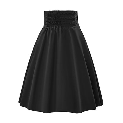 Steampunk Skirt Length Adjustable Skirt With Pocket