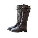 Botas medievales con cordones