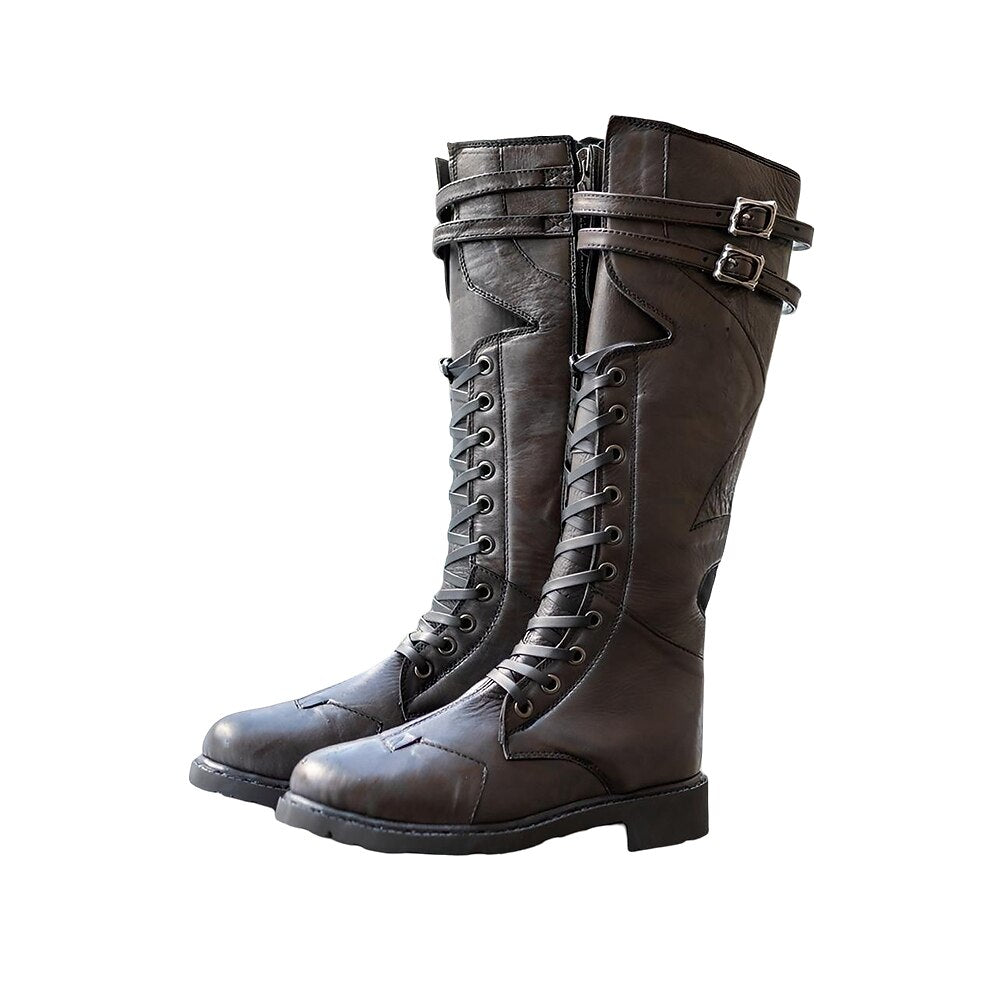 Medieval Laced Boots