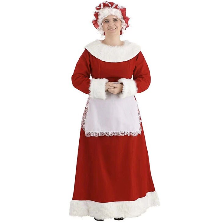 Retro Mrs. Claus Costume