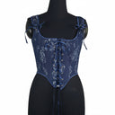 Floral Renaissance Overbust Corset Bodice